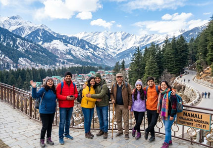 Chandigarh to Shimla, Manali Tour